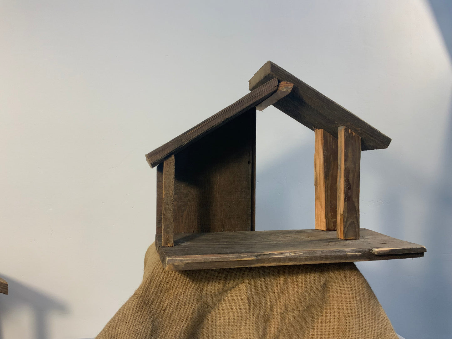 Manger made from Reclaimed Barn Wood